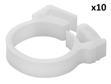 Schnapp-Schlauchschelle 17–19 mm x10 Stuck
