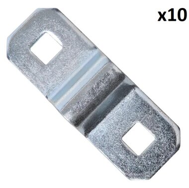 Befestigungswinkel fur D-Ring 10mm x10 stuck
