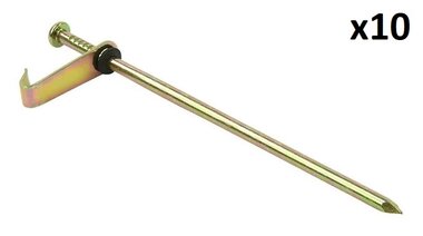 Felshering 21cm Metall mit Haken x10 stuck