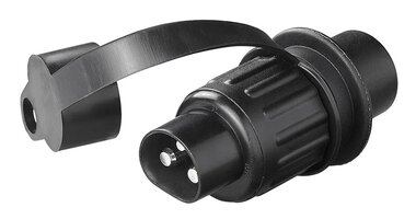 3-poliger Stecker aus PVC