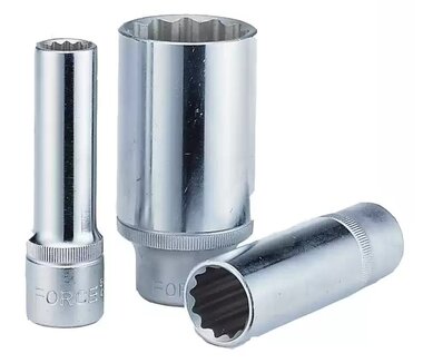Lange Stecknusse 3/8 (12-kant) SAE