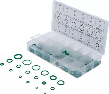 O-Ring-Sortiment HNBR Ø 3 - 22 mm 225-tlg