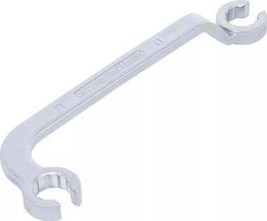 Doppel-Ringschlussel offen fur Diesel-Einspritzleitungen SW 17 mm