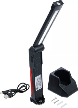 Akku-Knicklampe COB-LED 6,5 W mit Ladestation