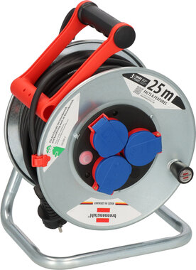 Kabeltrommel 25m IP44 H05RR-F 3G1,5