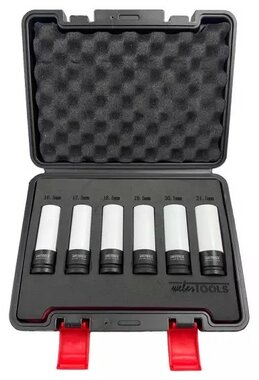 Spezial 1/2 Schlagschrauber-Stecknuss-Set fur Alufelgen – 6-teilig