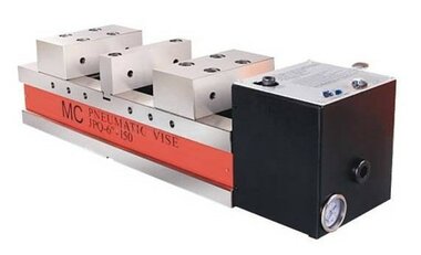 Doppelter pneumatischer Maschinenschraubstock 130 mm