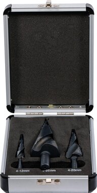 Stufenbohrer-Satz Ø 4 - 32 mm 3-tlg