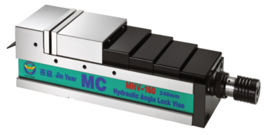 Hydraulischer Maschinenschraubstock 200 mm