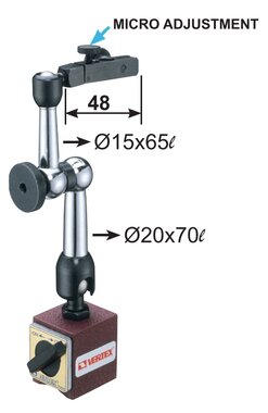 Magnetfuß Spannkraft 30 kg