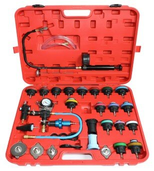 Universelles Kuhler-Druckprufset 34-teilig