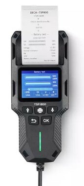 Batterietester 12/24V mit Drucker