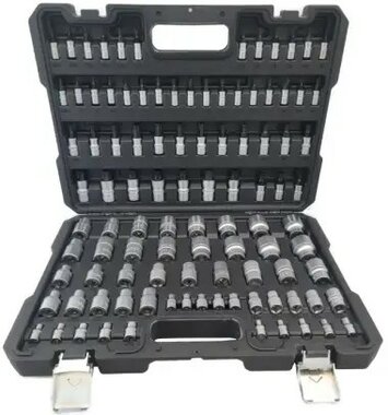Torx-Steckschlusselsatz 1/4 + 3/8 + 1/2 101-teilig