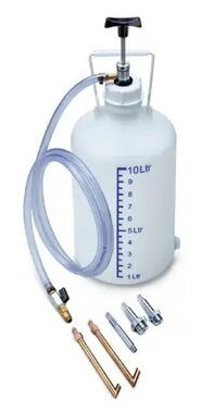 Getriebeol-Befullpumpe mit Fulladapter