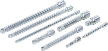 Kippverlängerungs-Satz 6,3 mm (1/4), 10 mm (3/8), 12,5 mm (1/2) 9-tlg