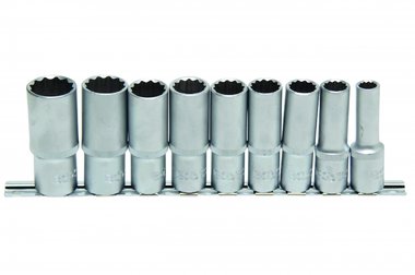 9-teiliges Deep Socket Set, 12-teilig, 1/2