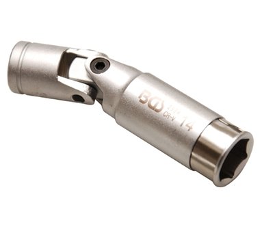 Gelenkeinsatz für Zündkerzen, 10 (3/8) Antrieb, 14 mm
