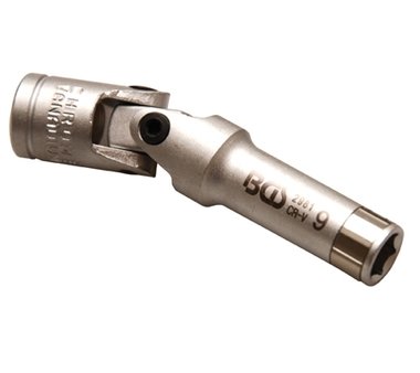 Gelenkeinsatz für Glühkerzen, 10 (3/8) Antrieb, 9 mm