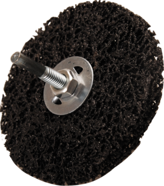 Abrasiv-Schleifscheibe schwarz Ø 100 mm Aufnahmebohrung 16 mm