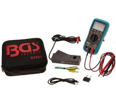 Kfz-Digital-Multimeter mit USB-Schnittstelle