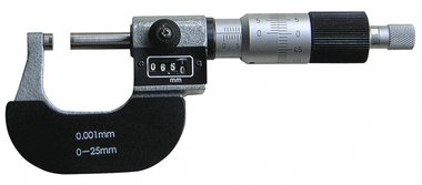 Außenmikrometer mit Zähler 25-50 mm