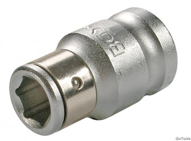 3/8 adapter met behouden van ball, f. 8 mm bits