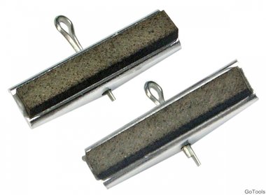 2 spare slijpen hoofden voor kunst. 1155, 30 mm heads, grain   220