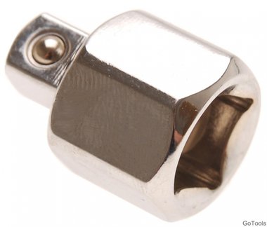 Steckschlüssel-Adapter Innenvierkant 12,5 mm (1/2) - Außenvierkant 10 mm (3/8)