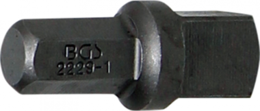 Bit-Knarren-Adapter Außensechskant 8 mm (5/16) - Außenvierkant 10 mm (3/8) 30 mm
