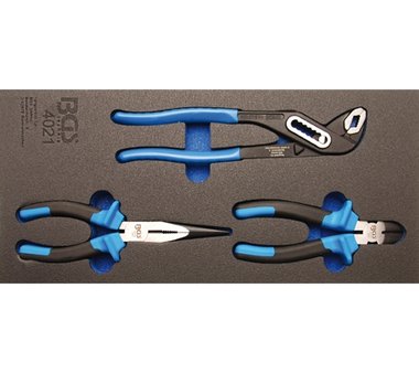 1/3 Tool Tray met 3-delige Tangenset