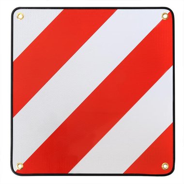 Alu-Warntafel 50x50cm für Spanien