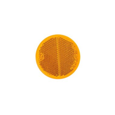 Reflektor orange 60mm selbstklebend