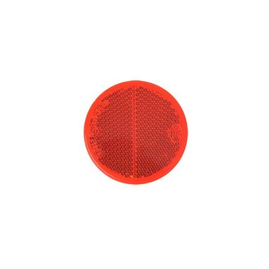 Reflektor rot 60mm selbstklebend