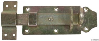 Schlossriegel mit Schlaufe, 125 x 50 mm