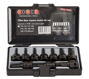 1/2 Schlagschrauber Biteinsätze Torx 10 tlg