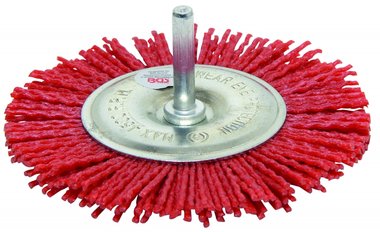 Nylonbürste, 100 mm, 6 mm Schaft