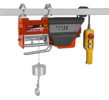 Hoist 230v schnell, schnell Art von 15 m / min. Speziell für den Einsatz im Bauwesen entwickelt.