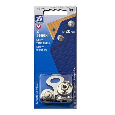 Tenax Sperrverschluss, 20mm, 2 Stück im Blister