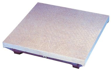 Flacher Tisch aus Gusseisen DIN 876/1 600 mmL