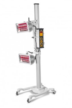 Infrarot-Lacktrockner mit 2 Lampen