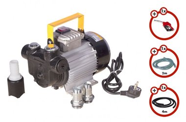 Pump230v + Pistole + Schlauch + Kupplung einstellen