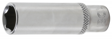 Steckschlüssel-Einsatz Sechskant, tief 6,3 mm (1/4) SW 10 mm