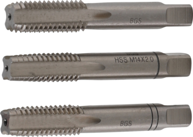 Gewindebohrer-Satz Vor-, Mittel- und Fertigschneider M16 x 2,0 3-tlg.